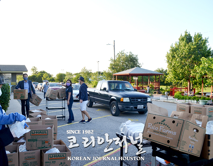 샌안토니오 ANC 온누리교회 지난 25일 Food Bank 진행 1 온누리2 1