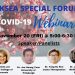 KSEA, 제 2회 코로나19 웨비나 개최