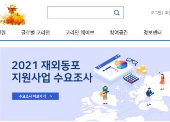 ‘2021년 재외동포사회 지원사업’ 신청 접수 시작