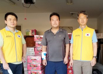 휴스턴 총영사관, 뉴올리언스 한인사회 1,600 달러 상당 구호물품 전달