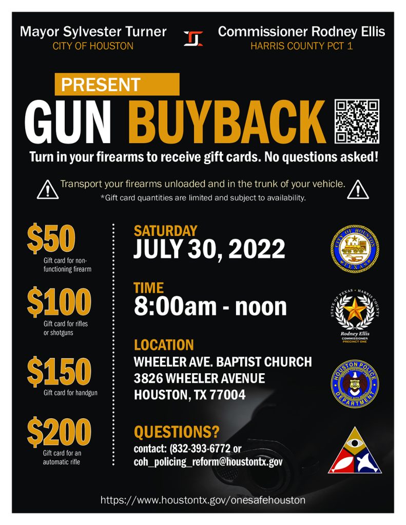 美 29년 만에 ‘총기안전법’ 통과 2 1 1. 총기안전법 휴스턴 gun buyback
