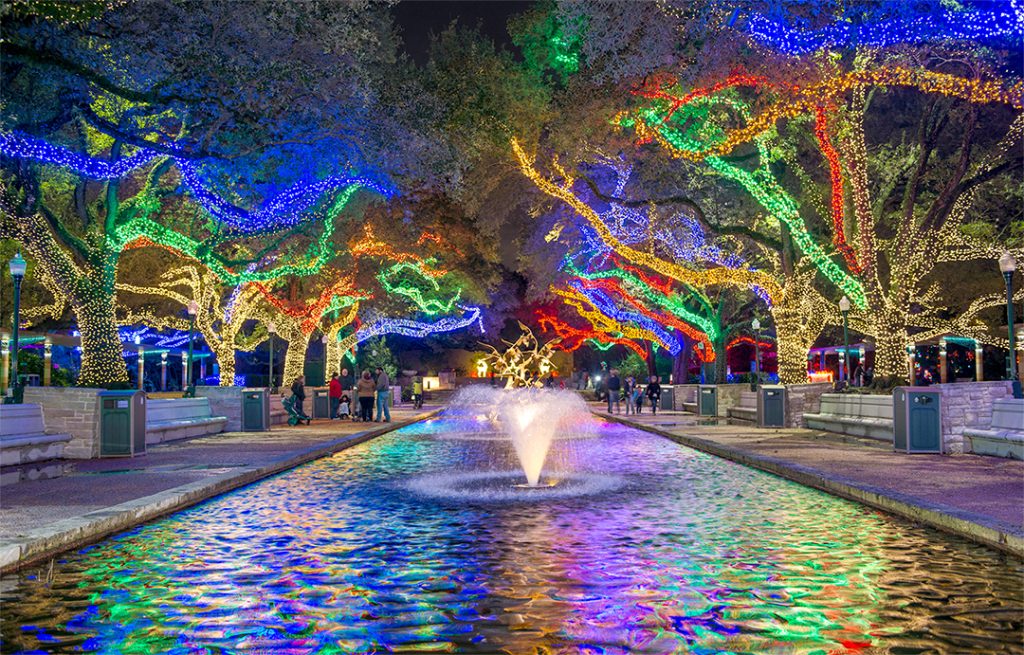 6. 9 Zoo Lights at the Houston Zoo