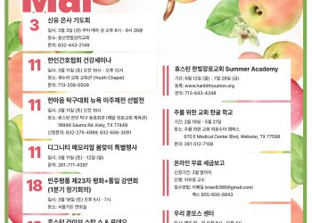행사캘린더 03/03/23