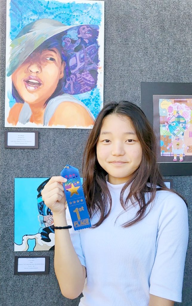 “떡잎부터 알아본다!” 미술대회 휩쓰는 K-영 아티스트들 2 6 1. Performing Arts Houston 학생미술대회 Div.C Elizabeth Ha