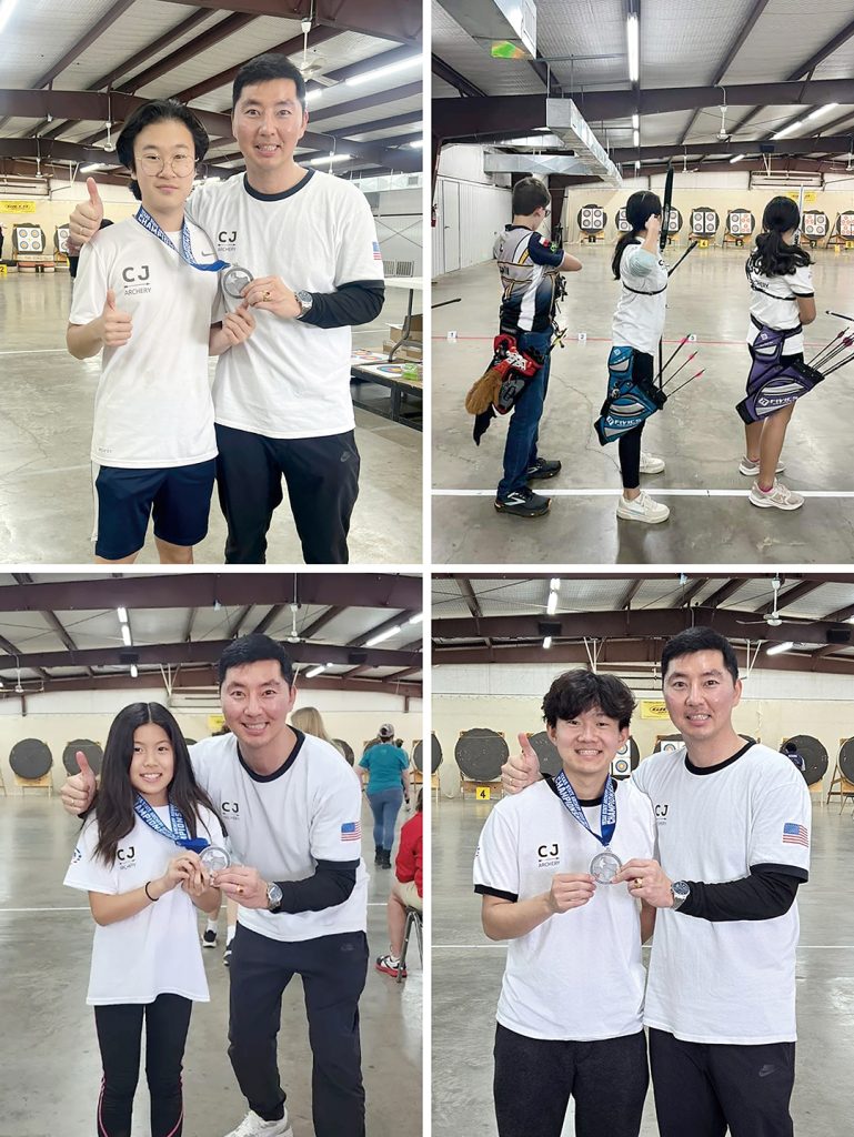 CJ 양궁아카데미 선수들, 스테이트 챔피언십에서 은4개, 동2개 2 2 1. 은메달 Combined
