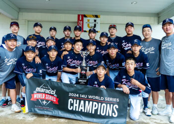 Marucci 월드시리즈 한국팀 14U 공동 우승