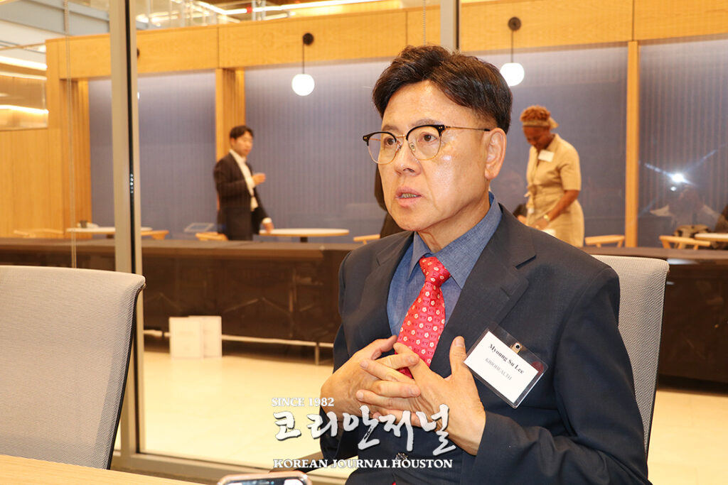 3 1 1휴스턴 방문한 4선의원 이명수 이사장 한미 바이오 미래 협력 의지 밝혀