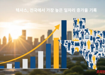 텍사스, 전미 최대 일자리 증가 12개월 연속 1위 달성(음성서비스)