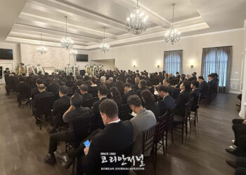 故 윤종식 성도 천국 환송 예배 엄수