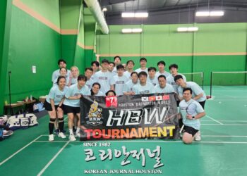 HBW 휴스턴 배드민턴 오픈 대회 성료(음성서비스)