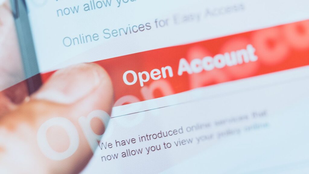 open bank account 0522
