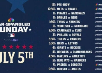 미국 독립 250주년 맞아 MLB-NBC 최초로 전 경기 중계 편성