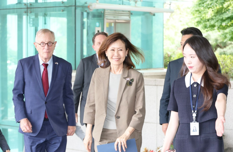 스틸 美대사, 위성락 만나 "한미 동맹 지속적인 발전에 최선" 1 Steel U.S. Ambassador 0808