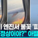 [영상] “저거 정상이야? 불 나는데”…조류충돌로 미 여객기 ‘아찔 회항’