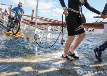 물에 잠긴 미국…캘리포니아부터 플로리다까지 곳곳서 홍수 경보