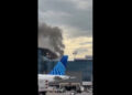 부시 공항 C 터미널 식당 화재, 승객 대피(음성서비스)