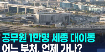 [영상] 공무원 1만명 세종 간다…2031년까지 44개 기관 이전