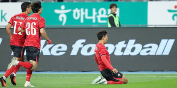 손흥민 A매치 59호골 폭발…차범근 넘어 한국인 최다 신기록