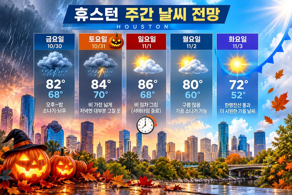 핼러윈엔 비, 선거일엔 찬 바람(음성서비스) 1 weather 1030