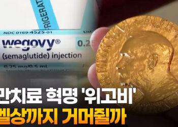 비만치료 혁명 ‘위고비’…노벨상까지 거머쥘까