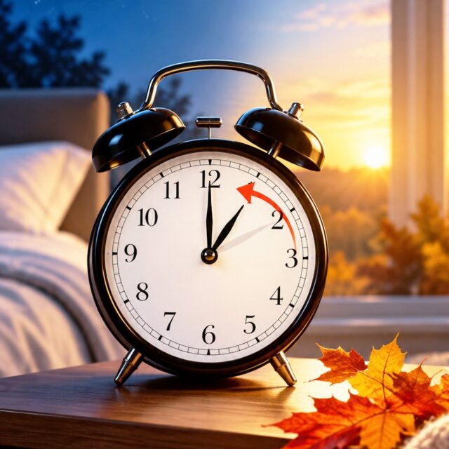 Reminder: Daylight Saving Time ends this Sunday, Nov. 1. At 2 a.m., clocks fall back to 1 a.m. — enjoy the extra hour of sleep after Hallowe
